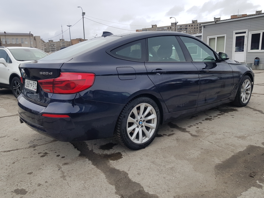 BMW 3 серия GT, 2019 г.в., пробег 94 460 км, цена, фото, Мурманск